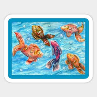 Fishies Sticker